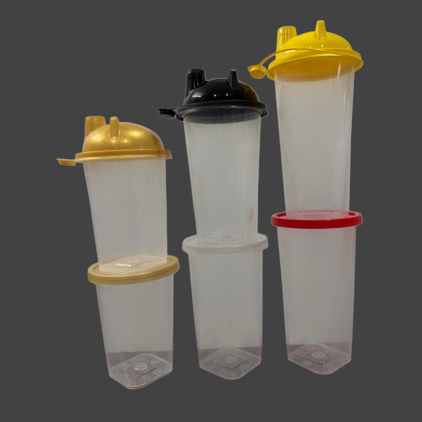 Plastic Sipper Cups - Reusable BPA Free