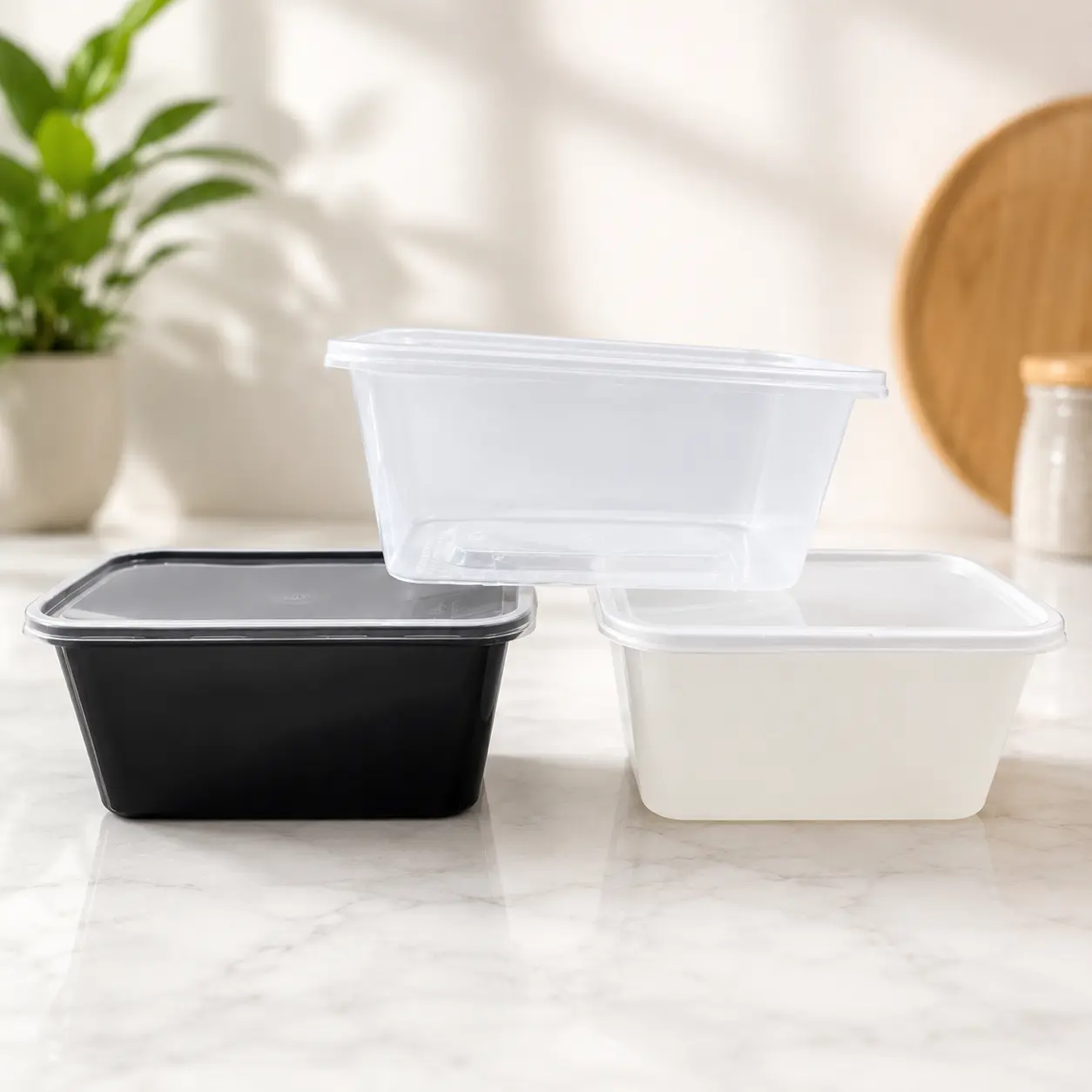 Rectangle Sweet Box - Crystal Clear Food Container